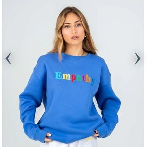 Mayfair Group Empathy Always Royal Blue Crewneck